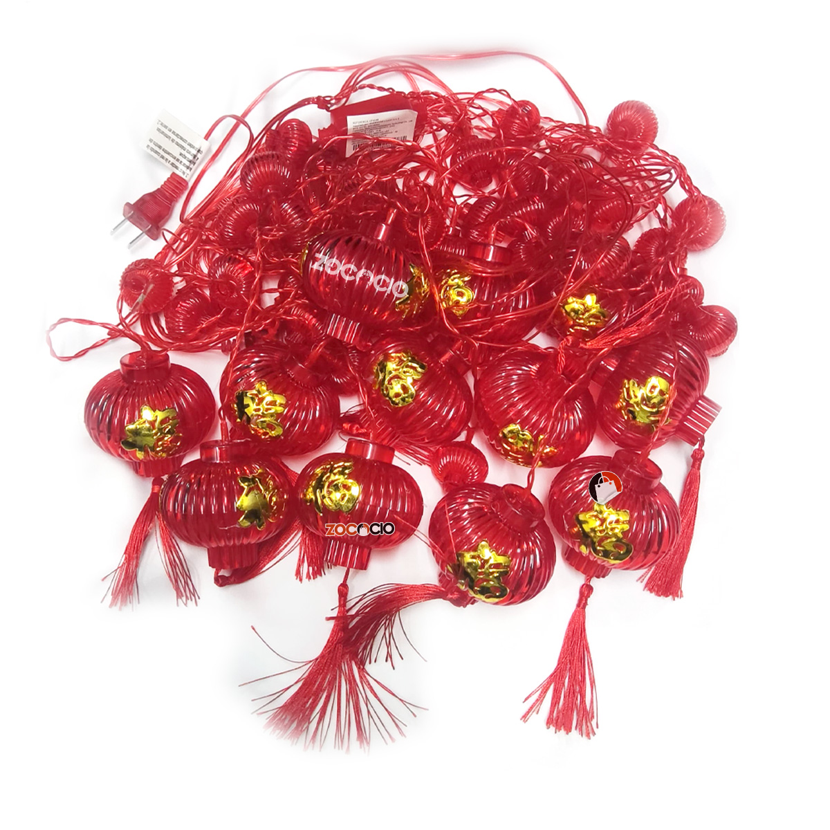 Miniatura 5 de Cortina Faroles Rojo Año Nuevo Chino